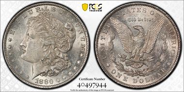 1880-O $1 MS61
