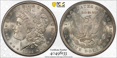 1894 $1 MS64+