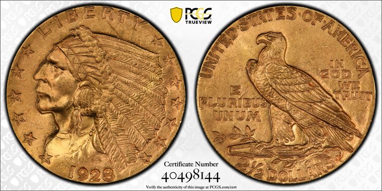 Cert 40498144 - Coin Image