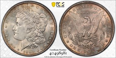 1901 $1 MS62