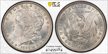 1888-O $1 MS66+