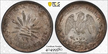 1915-CHa Peso KM-619 GB-72 MS64