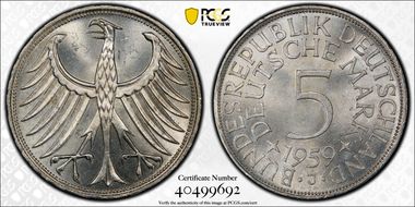 1959-J 5 Mk J-387 MS64