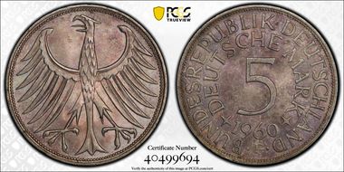 1960-F 5 Mk J-387 MS65