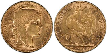 1902 20 Fr Gad-1064 F-534 AU58