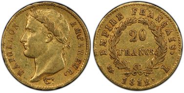 1812-L 20 Fr Gad-1025 XF45