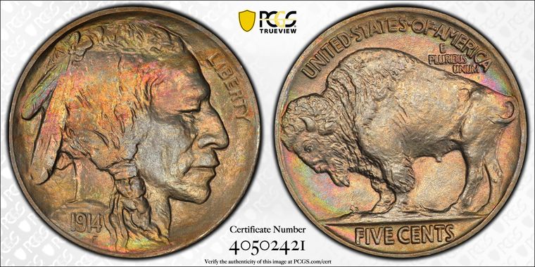 Cert 40502421 - Coin Image