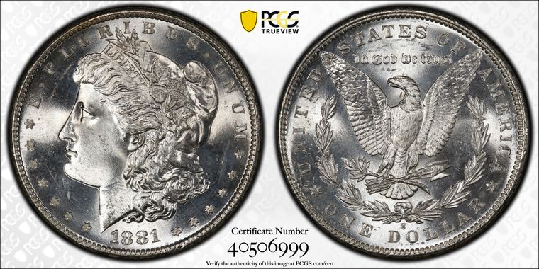 Cert 40506999 - Coin Image