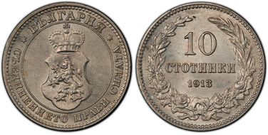 1913 10 St KM-25 MS63