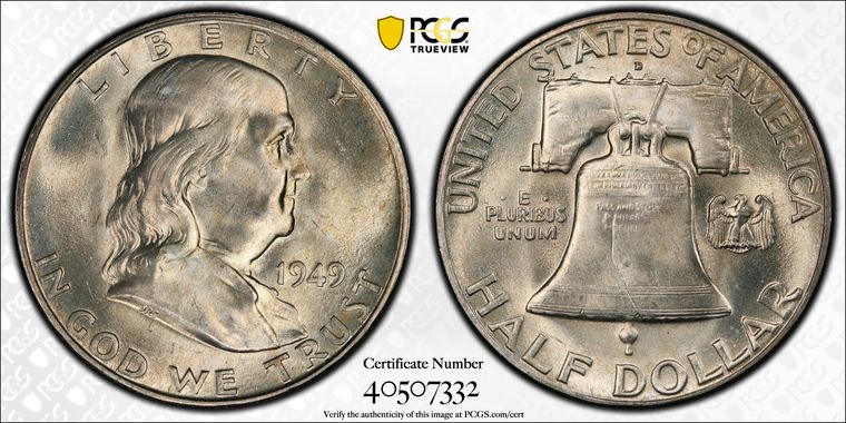 Cert 40507332 - Coin Image