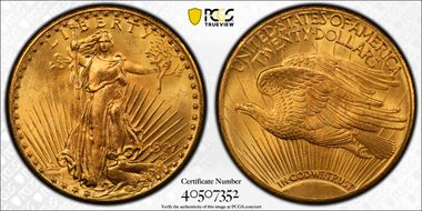 1927 $20 MS65+