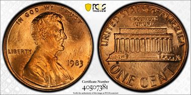 1983 1C MS66RD