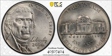 2006-P 5C Monticello MS63FS