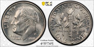 2010-P 10C MS64FB