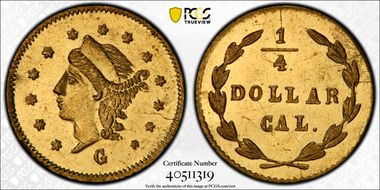 (1870-1) G25C BG-834 MS63