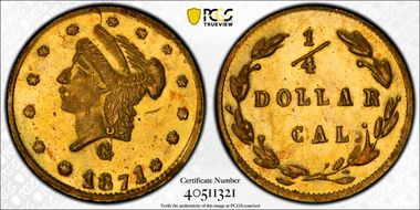 1871 G25C BG-840 MS65