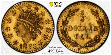 1876 G25C BG-850 MS63