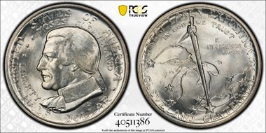 1936 50C Cleveland MS65