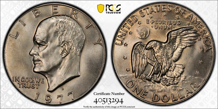 Cert 40513294 - Coin Image