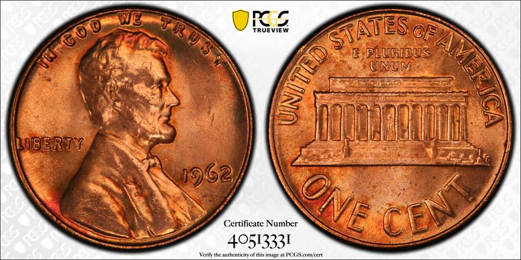 Cert 40513331 - Coin Image