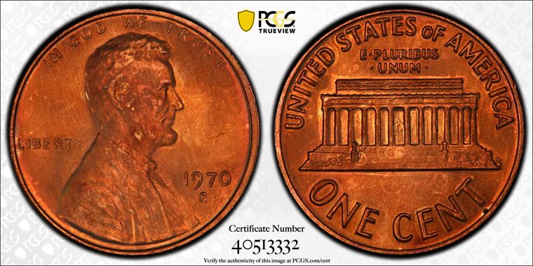 Cert 40513332 - Coin Image