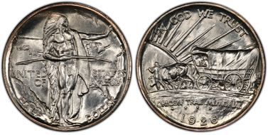 1926-S 50C Oregon MS65