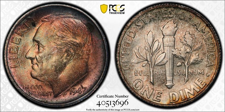 Cert 40513696 - Coin Image