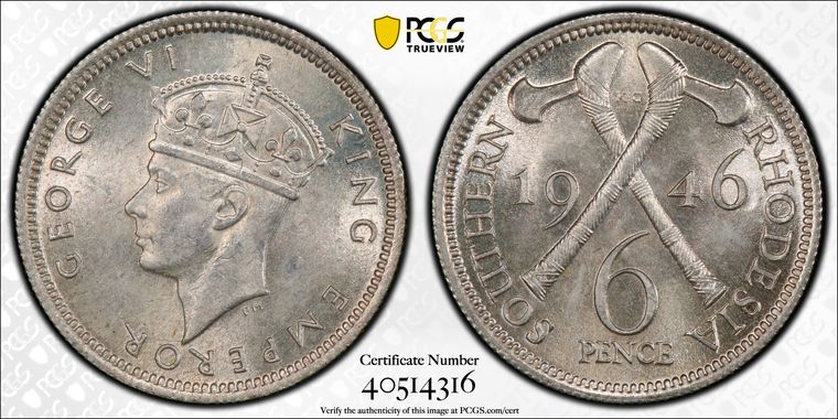 Cert 40514316 - Coin Image