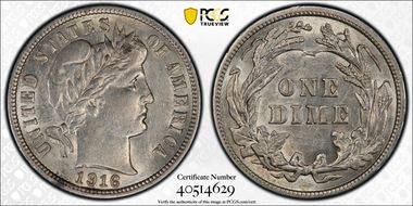 1916 10C Barber AU53