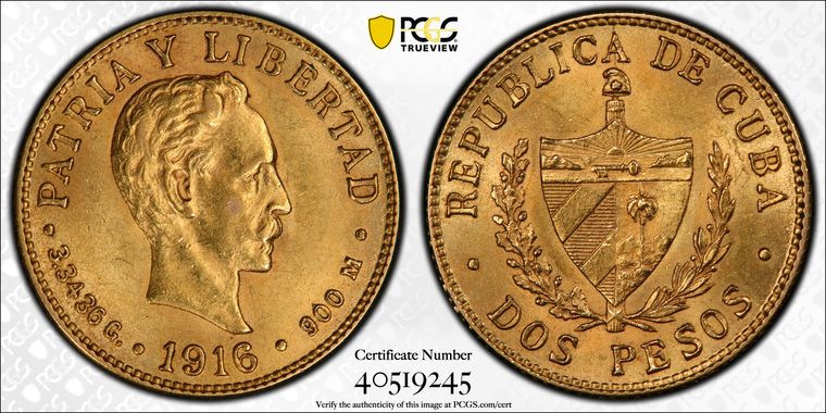 Cert 40519245 - Coin Image