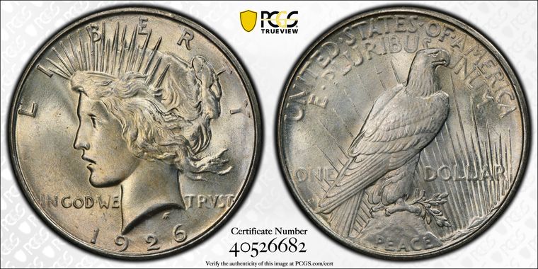 Cert 40526682 - Coin Image