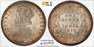 1878(C) Rupee SW-6.37 MS64