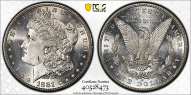 1881-S $1 MS63