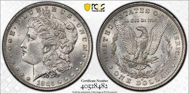1885-O $1 MS62