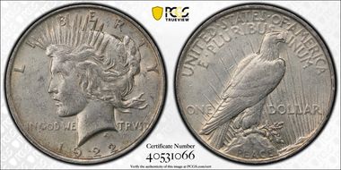 1922 $1 XF45