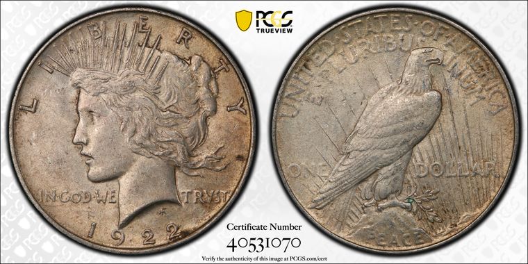 Cert 40531070 - Coin Image