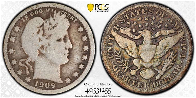 Cert 40531255 - Coin Image