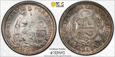 1916-FG 1/2 Din KM-206.2 MS67