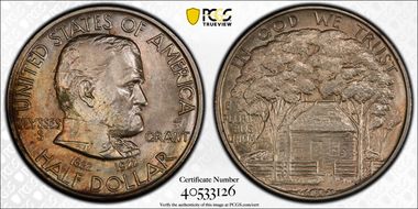 1922 50C Grant, with Star MS64