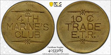 No Date Tk 10C Fourth Marines Club AU58
