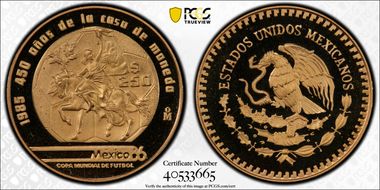 1985-Mo 250 P World Cup KM-506.2 Au PR68DCAM