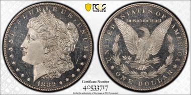 1882 $1 MS65+ DMPL