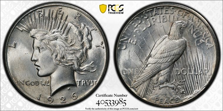 Cert 40533985 - Coin Image