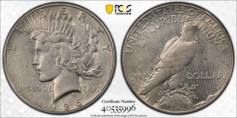 Cert 40535996 - Coin Image