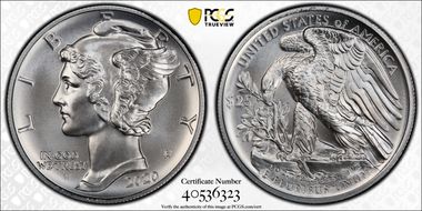2020-W $25 Palladium First Strike SP70