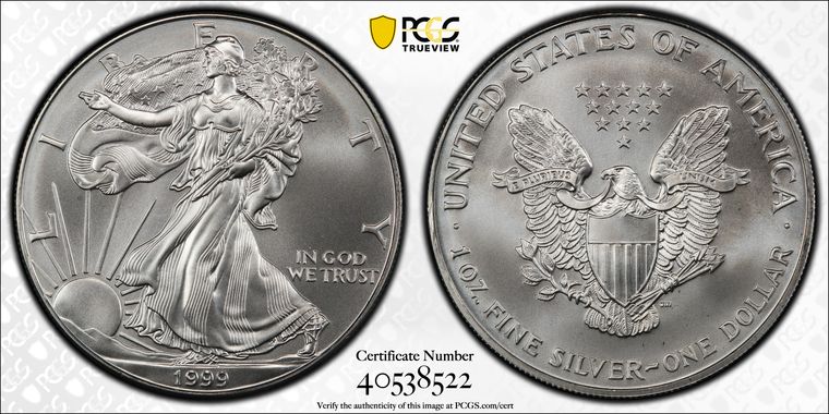 Cert 40538522 - Coin Image