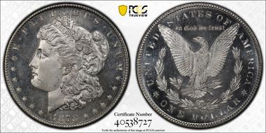 1878-S $1 MS67