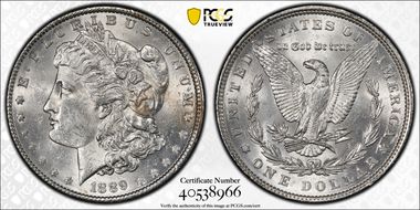 1889 $1 MS61