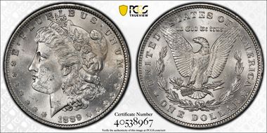 1889 $1 MS63