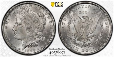 1884-CC $1 MS63